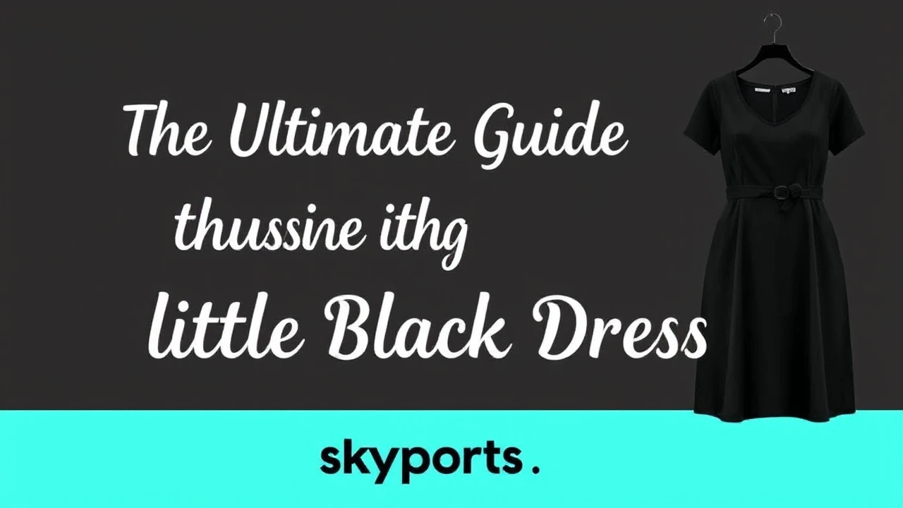 The Ultimate Guide of Choosing the Ultimate Little Black Dress