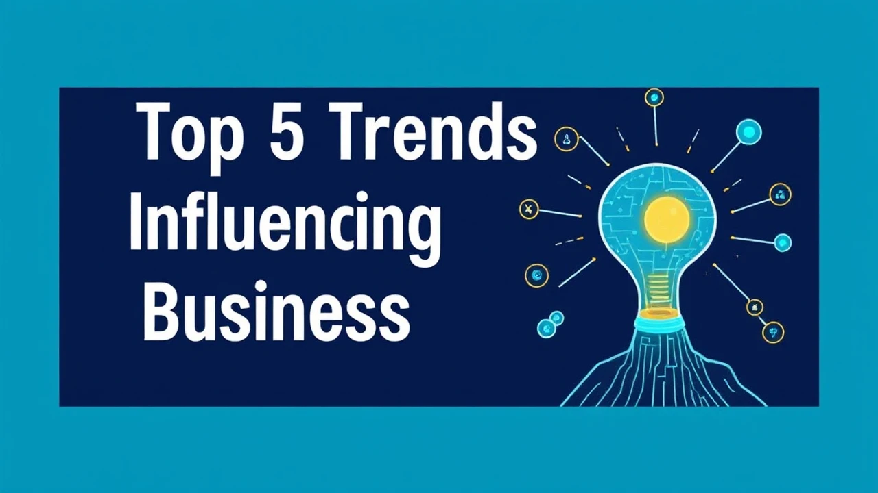 Delving into the Top 5 Trends Influencing the Future of Business Innovation