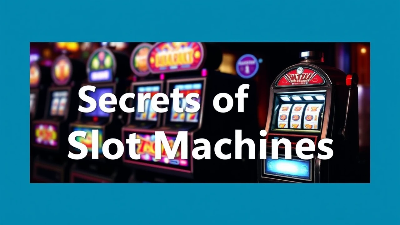 Unlocking the Secrets of Slot Machines: A Closer Look at the Mechanics and Strategies