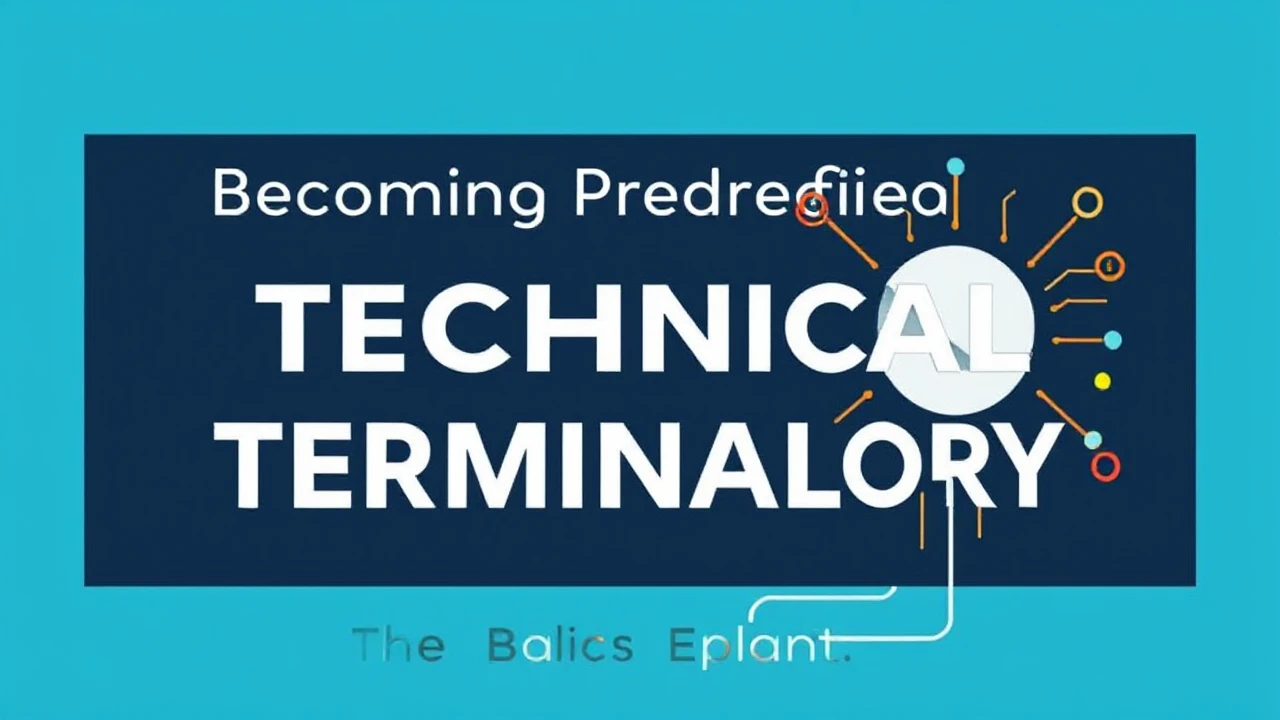 Becoming Proficient in Technical Terminology: The Basics Explained