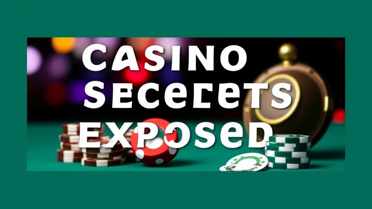 Casino Secrets Exposed: Expert Advice from Industry Insiders
