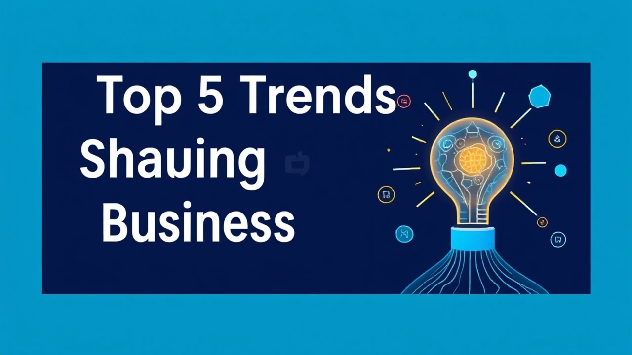 Exploring the Top 5 Trends Shaping the Future of Business Innovation