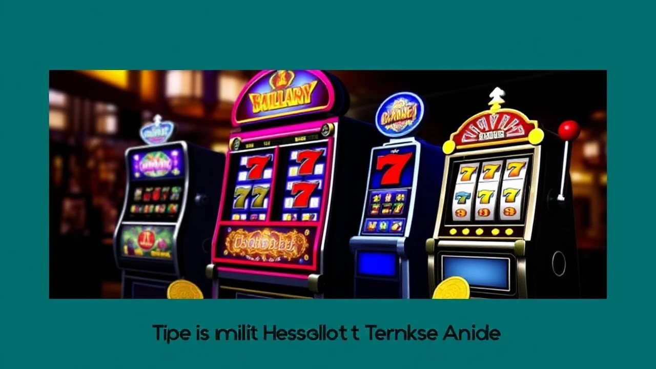 Tips Memilih Mesin Slot Terbaik untuk Anda