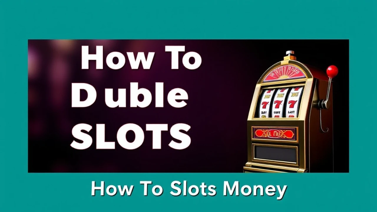 How To Double Your Slots Money