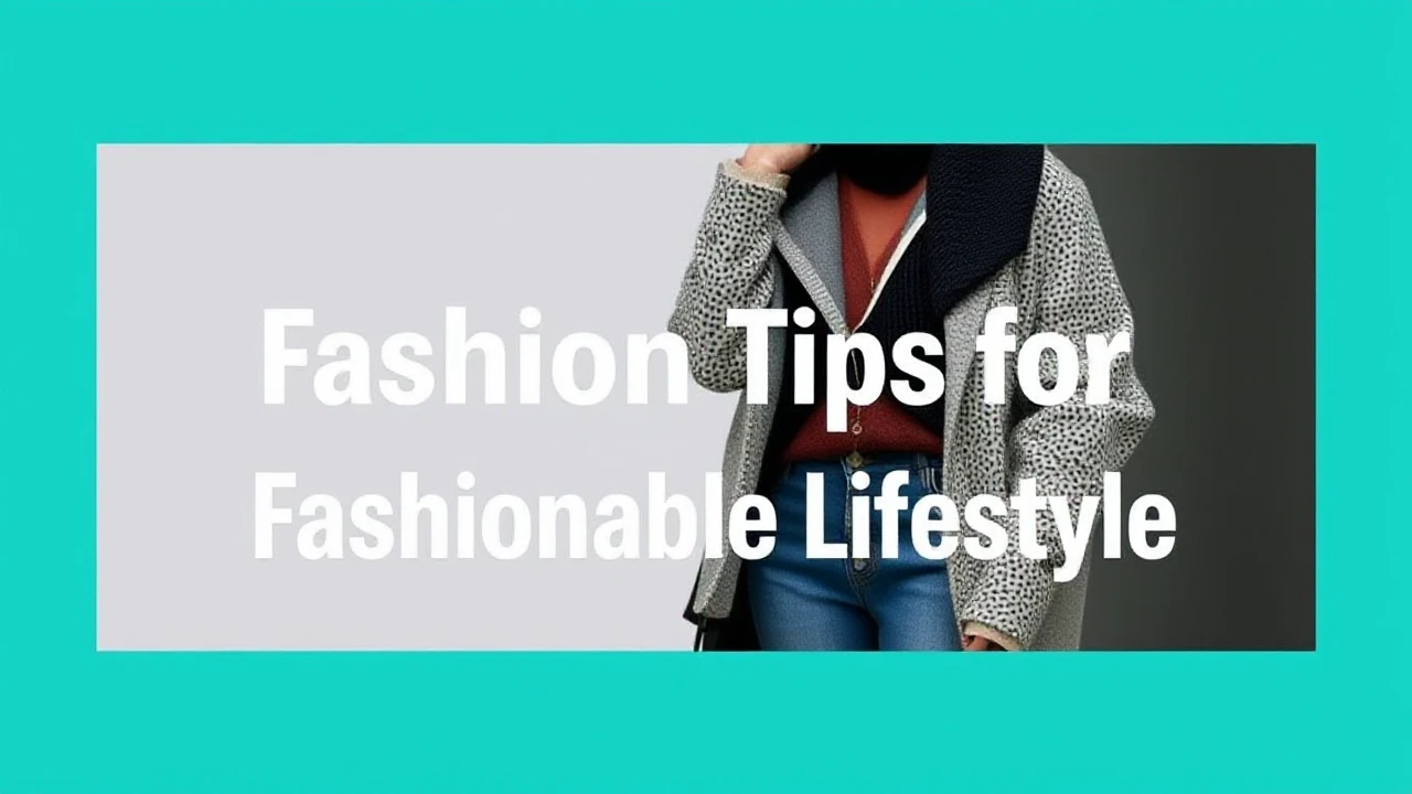 5 Trendy Fashion Tips for a Fashionable Lifestyle