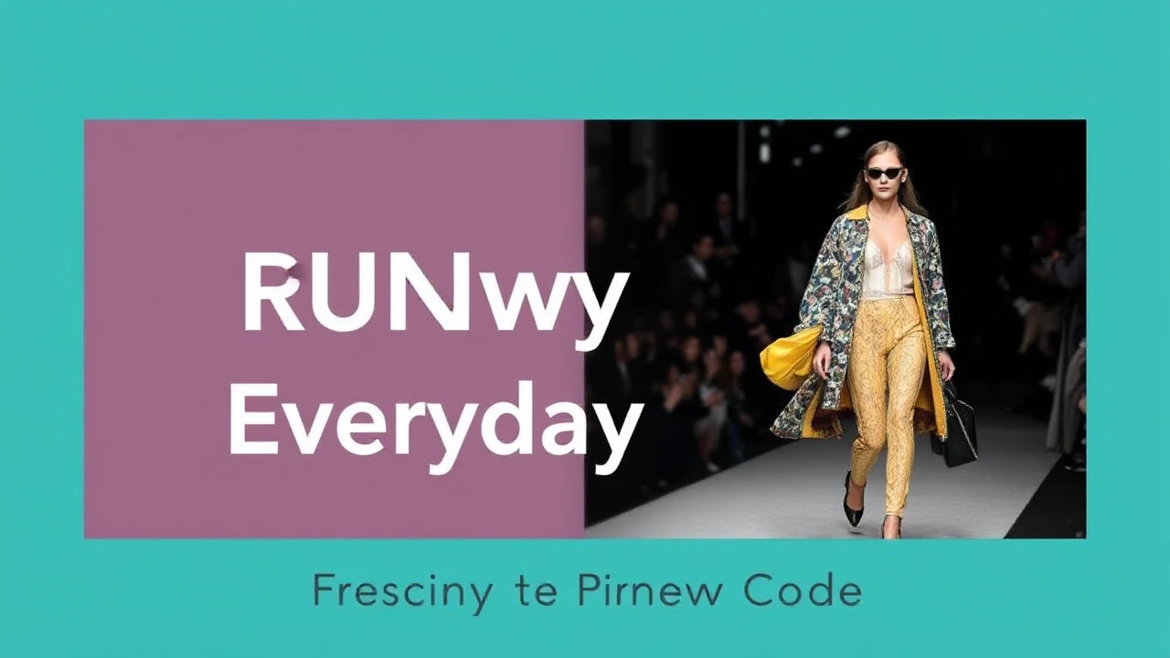 Fashion Fusion: Blending Runway with Everyday Style