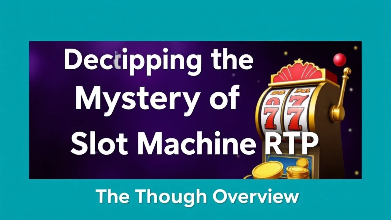 Deciphering the Mystery of Slot Machine RTP: The Thorough Overview