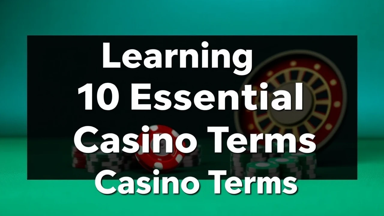 Essential Tips to Learning 10 Essential Casino Terms