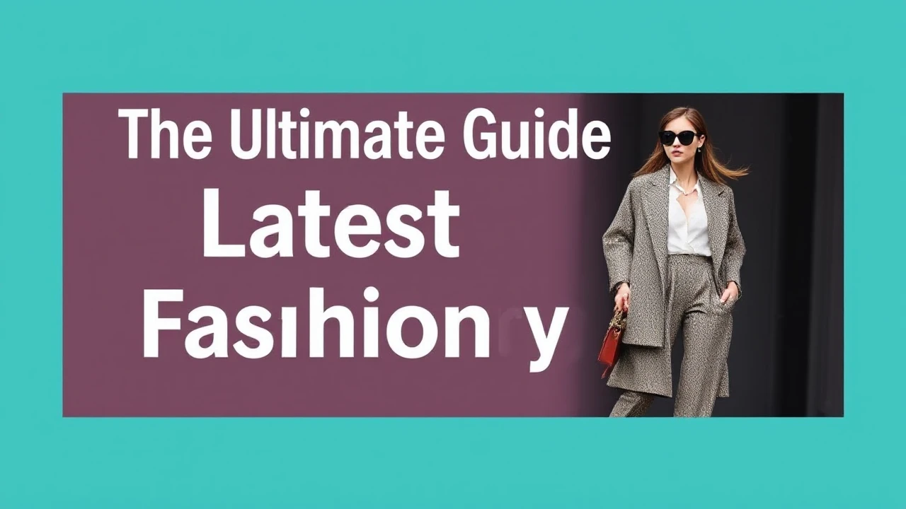 The Ultimate Guide to Latest Fashion for Contemporary Females