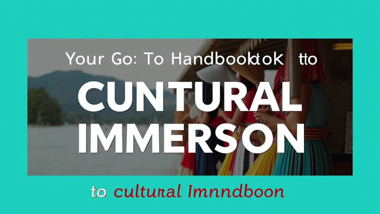 Your Go-To Handbook to Cultural Immersion: Embracing Local Traditions While Traveling