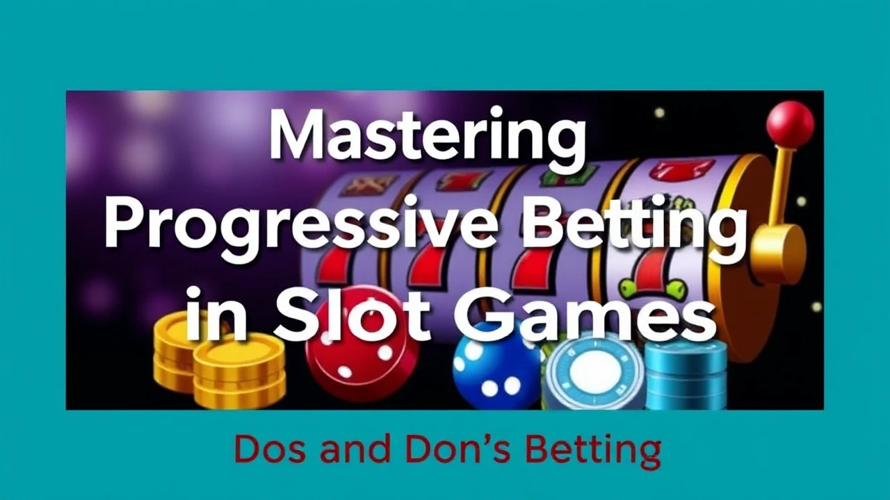 Mastering Progressive Betting in Slot Games: Dos and Don'ts for Winning