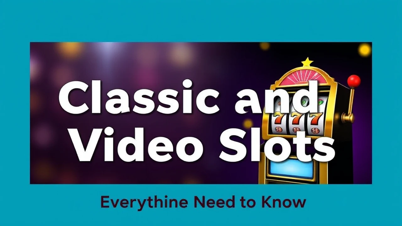 Unveiling Classic and Video Slots: Everything You Need to Know