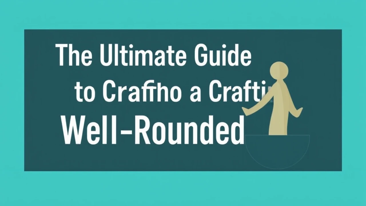The Ultimate Guide to Crafting a Well-Rounded Life