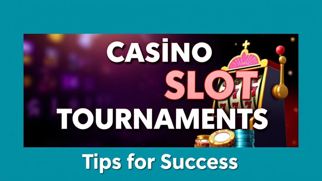 Casino Slot Tournaments: Tips for Success