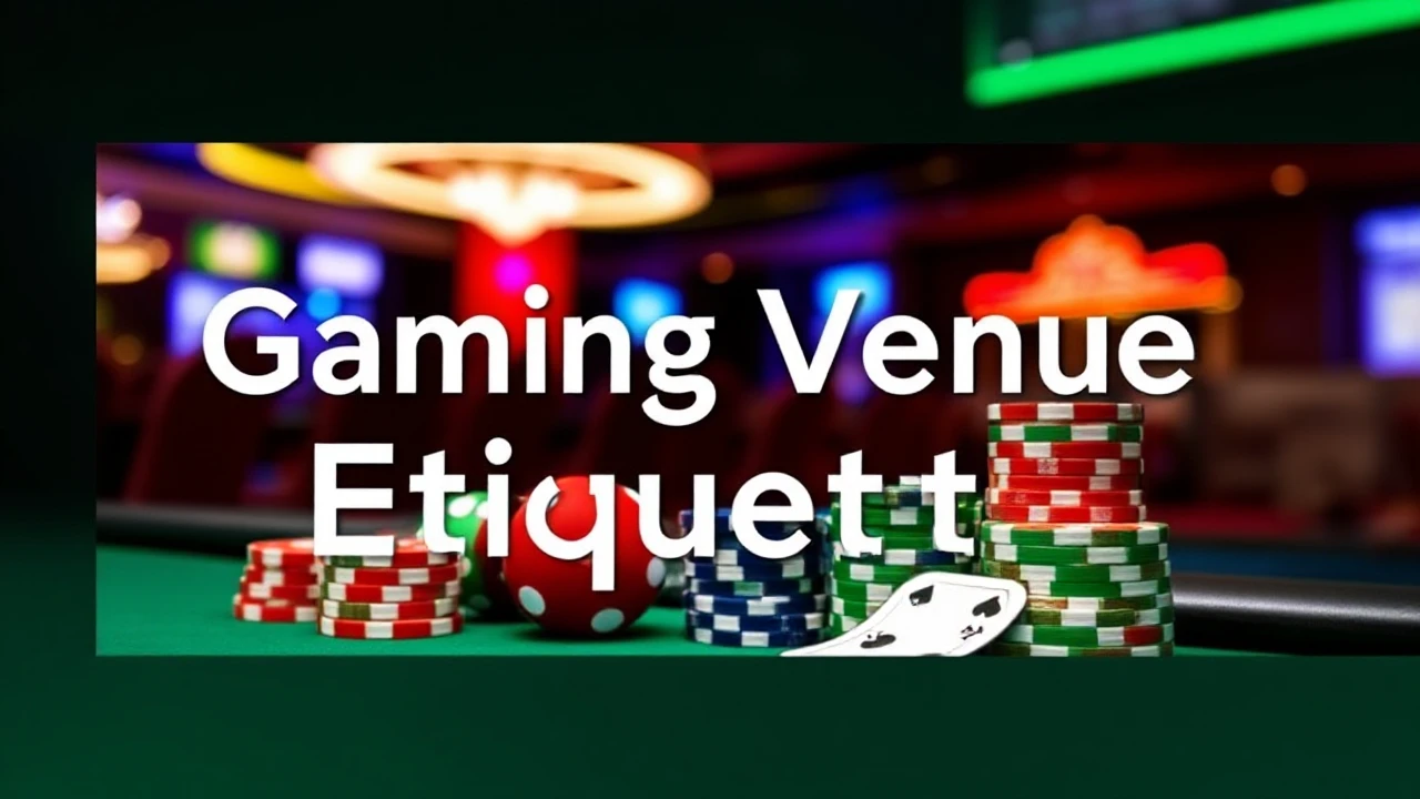 The Ultimate Guide for Gaming Venue Etiquette: Key Tips to Navigate the Exciting Realm of Casinos