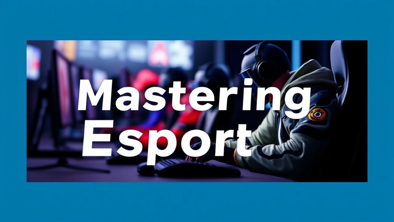 Mastering Esports: A Beginner's Introduction to Competitive Gaming