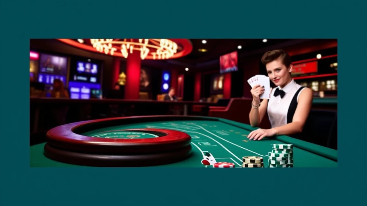 Discover the Exciting Realm of Live Dealer Online Casino Gambling Games