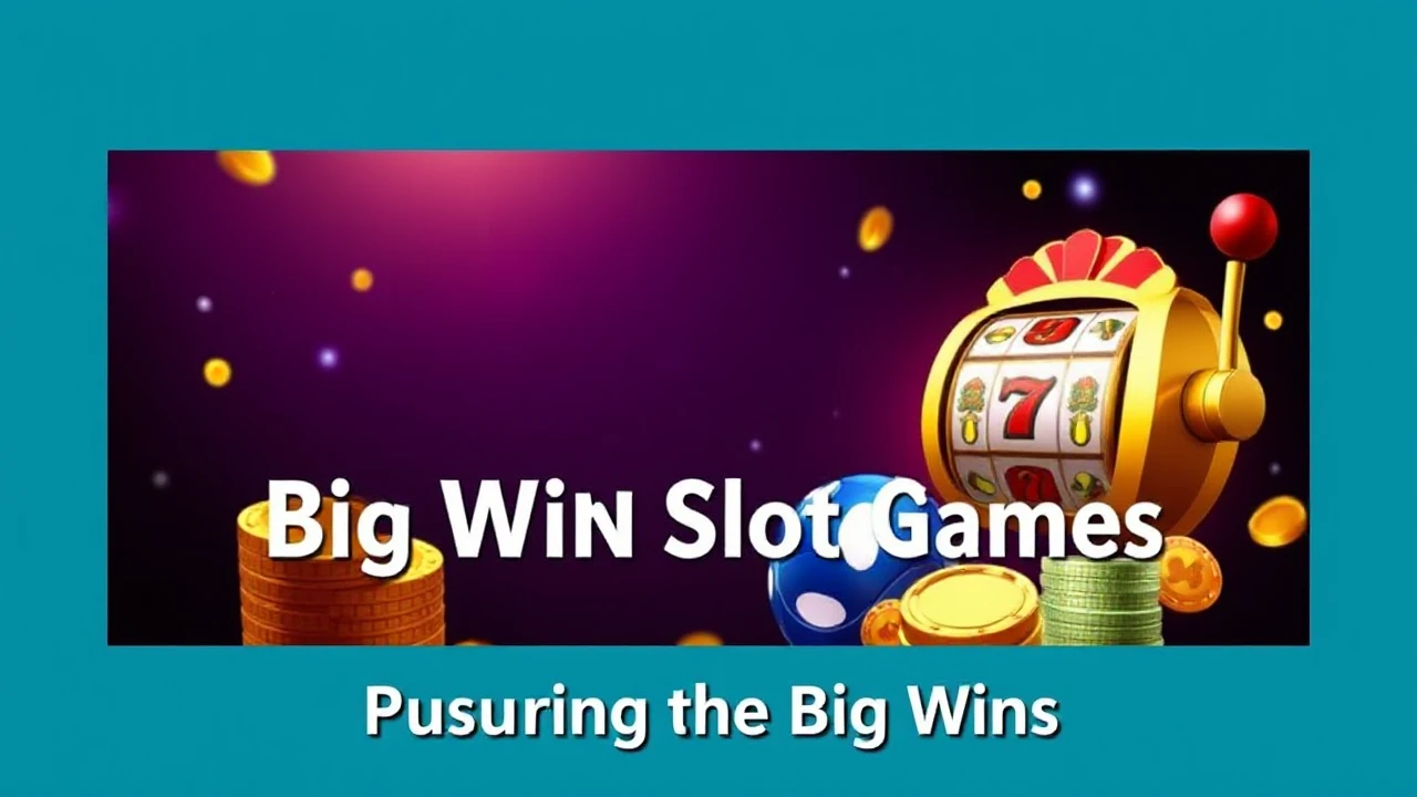 The Allure of Big Win Slot Games: Pursuing the Big Wins