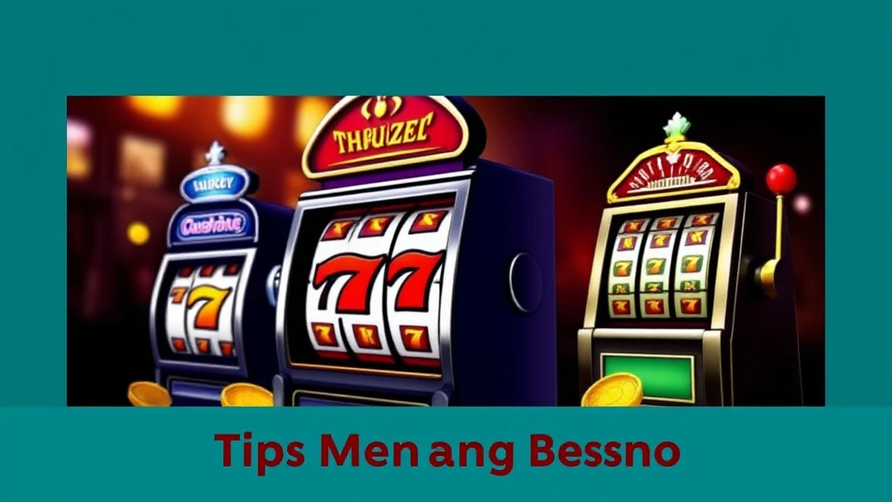 Tips Menang Besar saat Bermain Mesin Slot Kasino