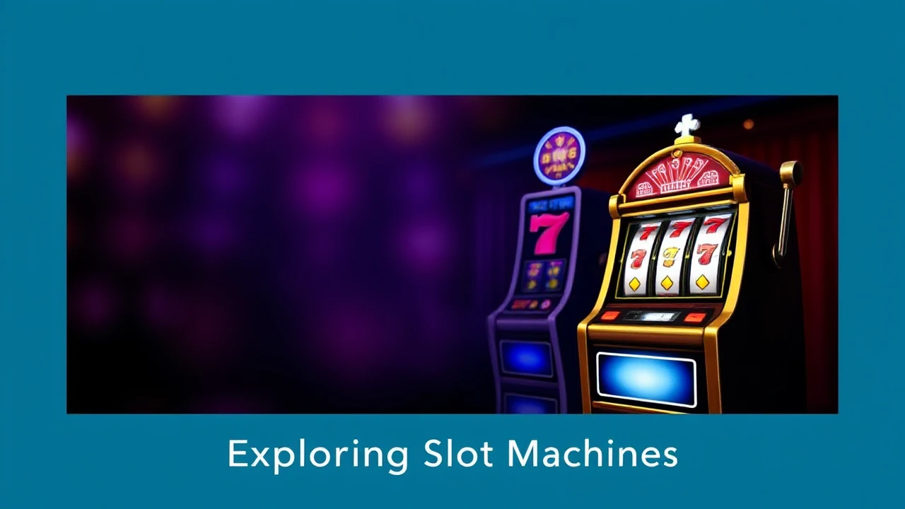 Mastering to Selecting the Perfect Slot Machine