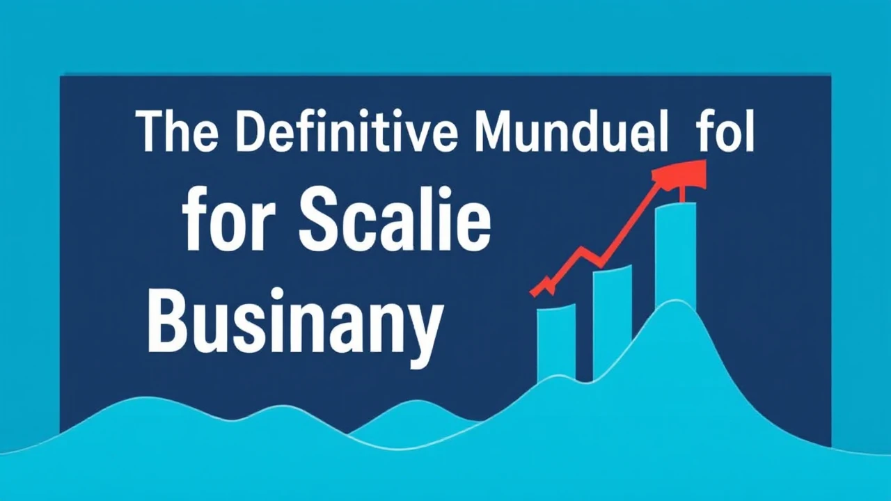 The Definitive Manual for Scaling Your Company Efficiently