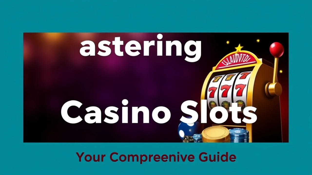 Mastering Casino Slots: Your Comprehensive Guide
