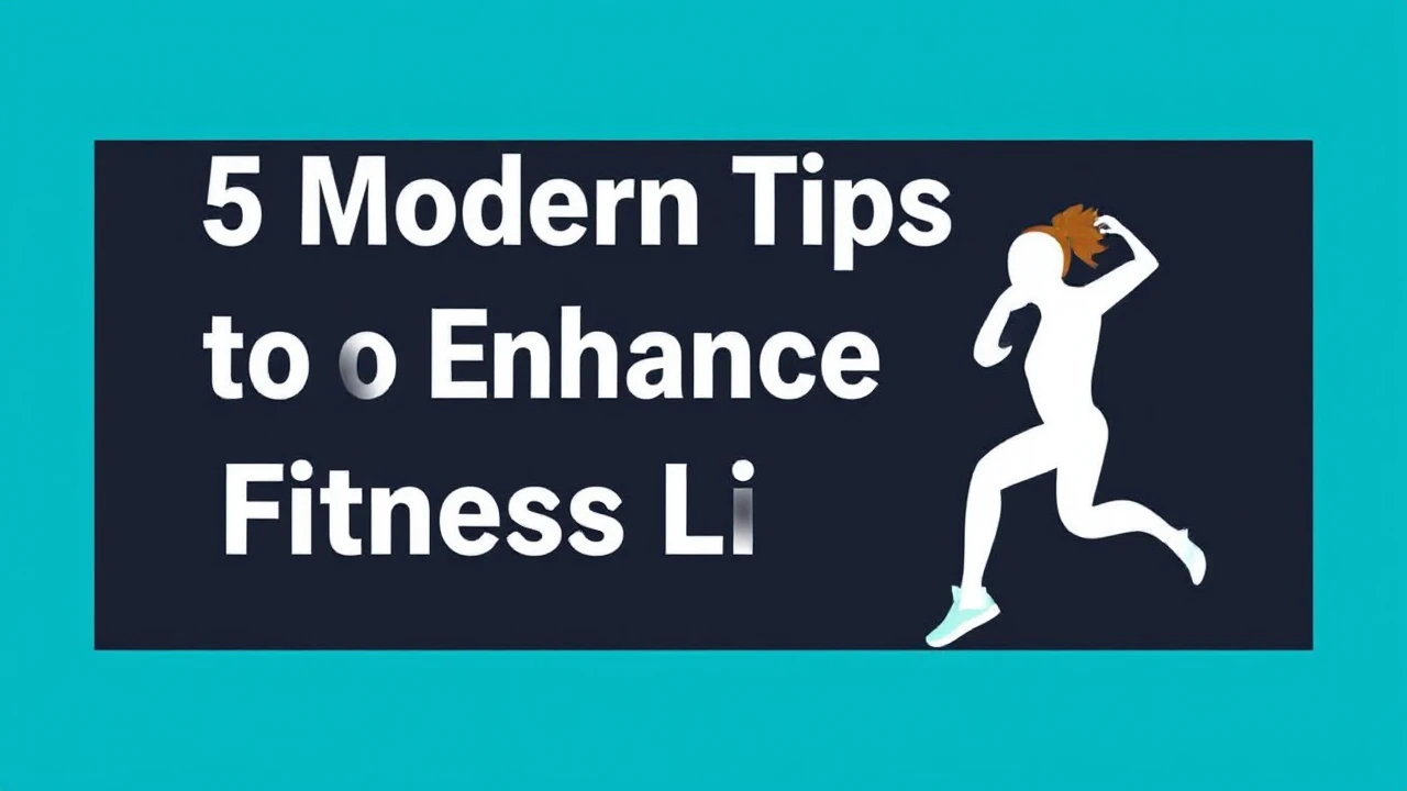 5 Modern Tips to Enhance Your Fitness Lifestyle
