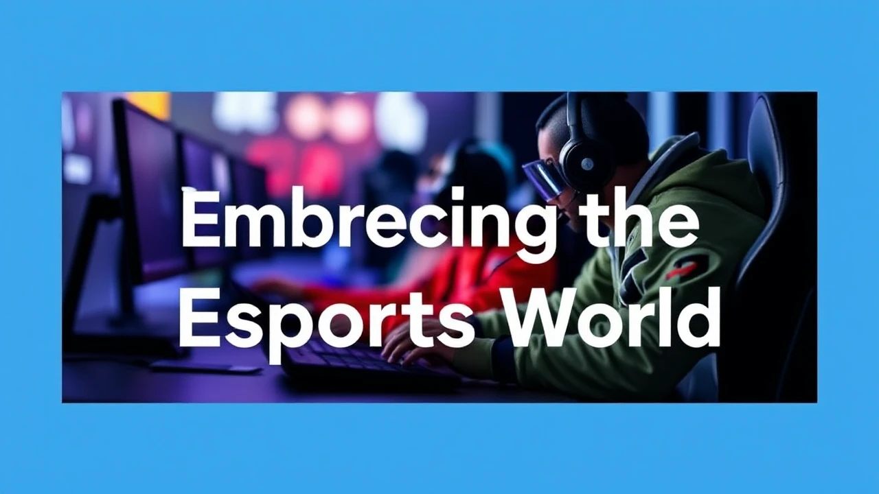 From Casual to Competitive: Embracing the Esports World: A Guide for Gamers
