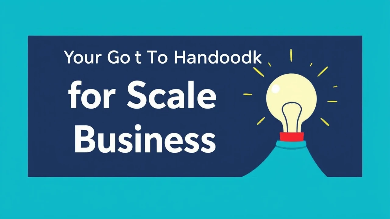 Your Go-To Handbook for Scaling Your Business Effectively
