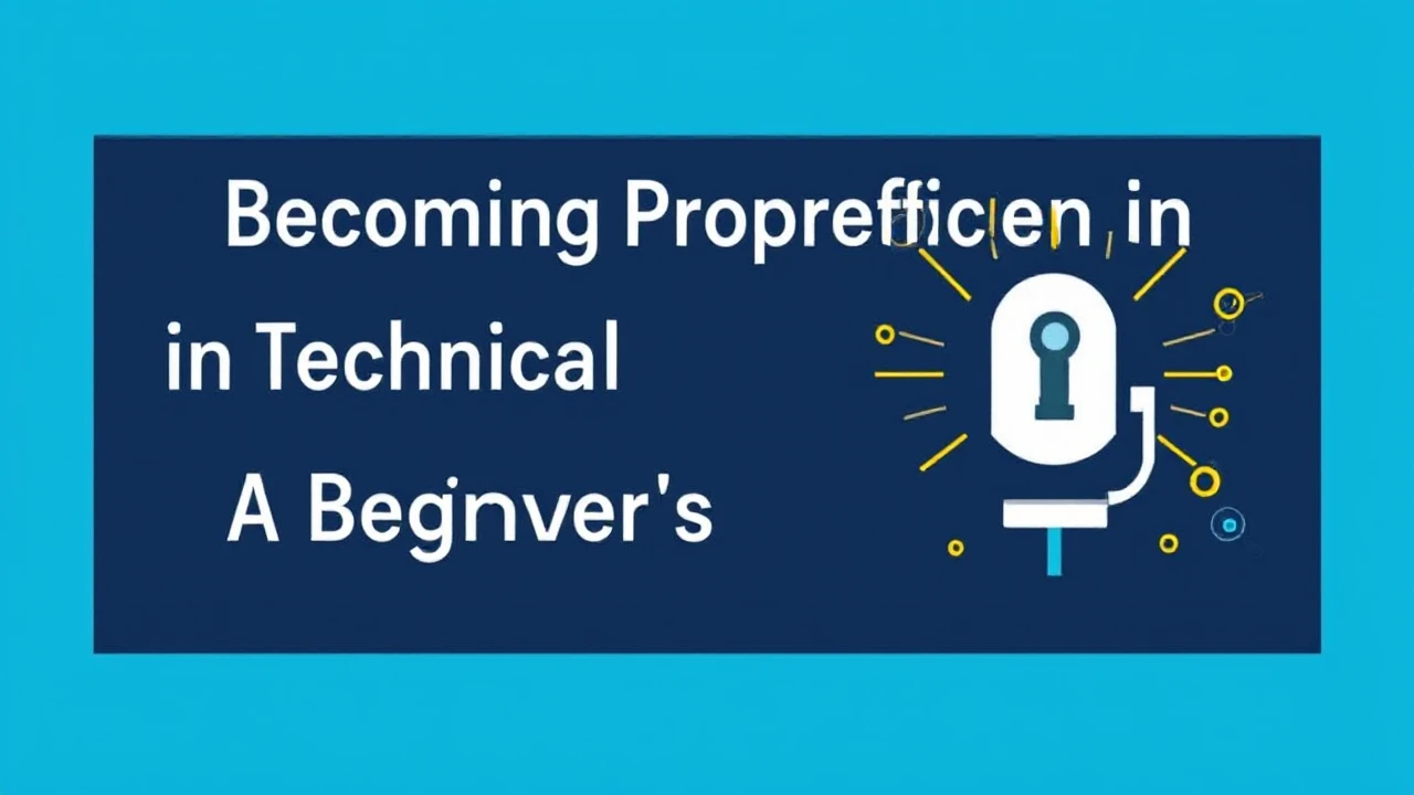 Becoming Proficient in Technical Terminology: A Beginner's Handbook