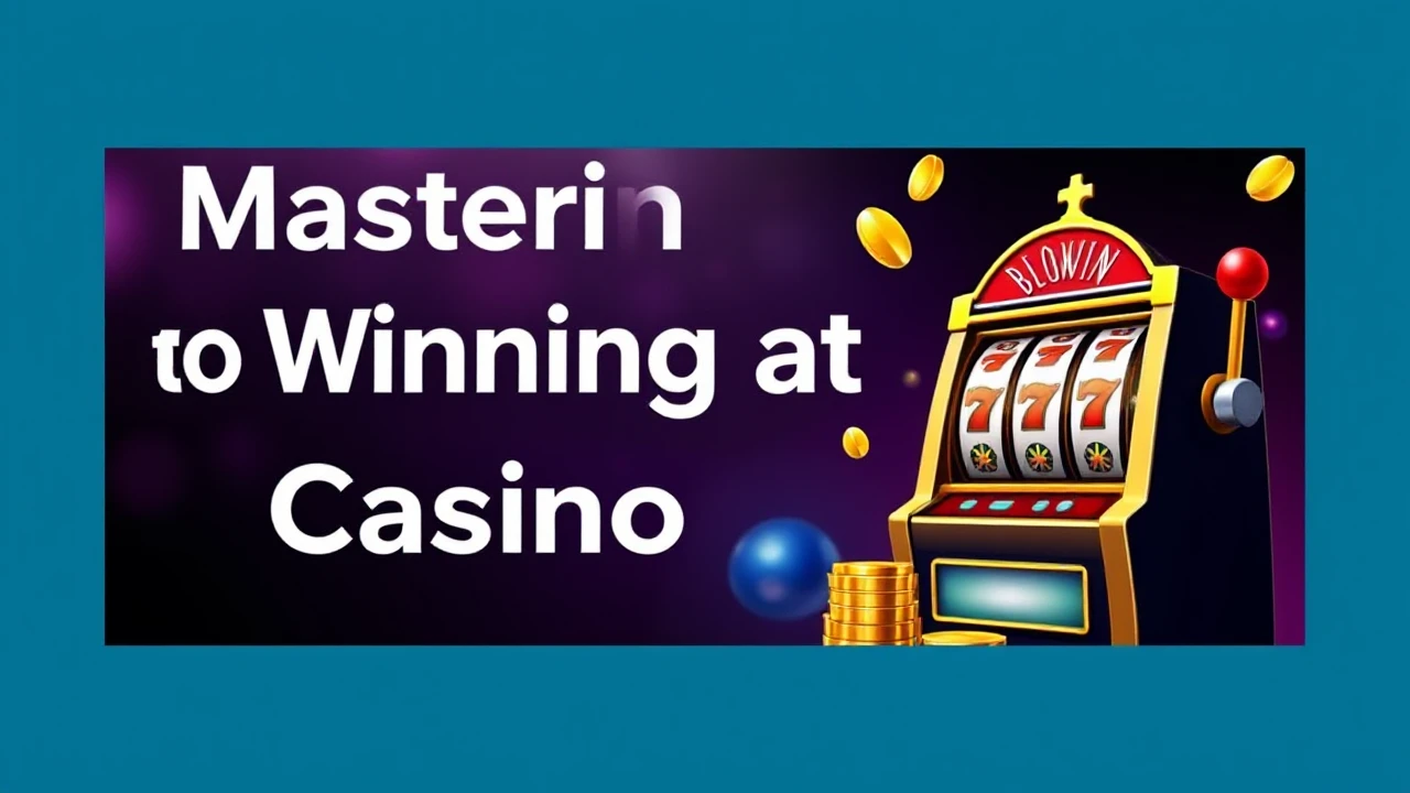 Mastering to Winning at Casino Games