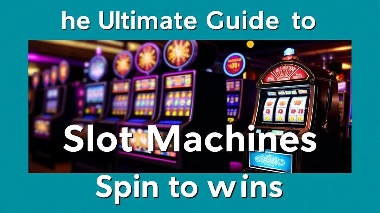The Ultimate Guide to Slot Machines: Spin to Win!"