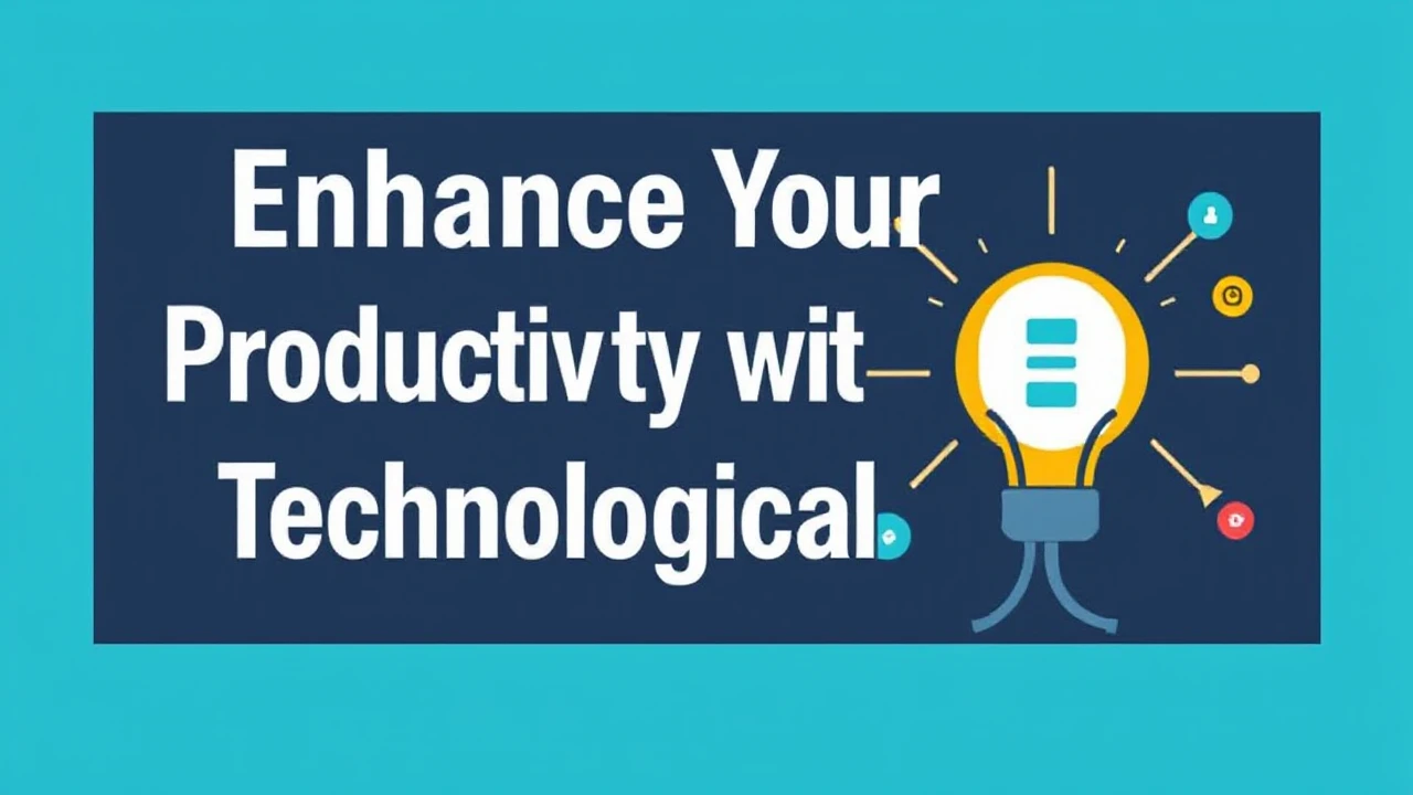 Enhance Your Productivity with These 10 Technological Hacks
