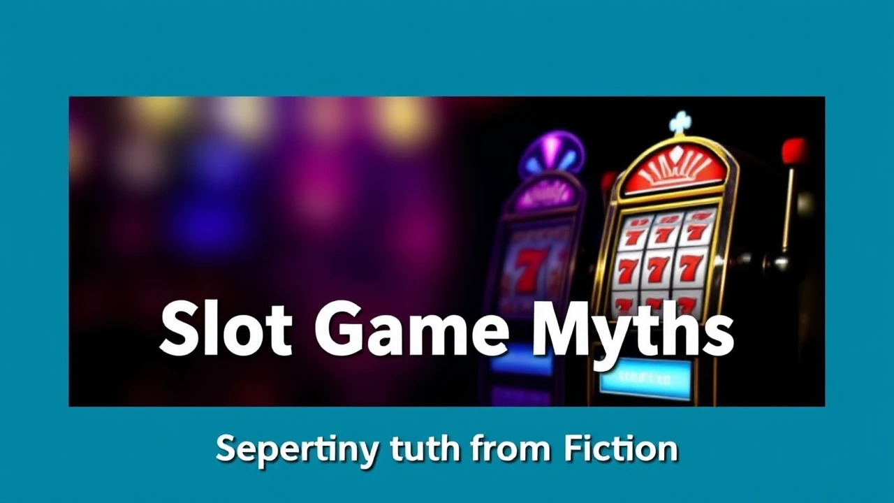 Dispelling 10 Slot Game Myths: Separating Truth from Fiction