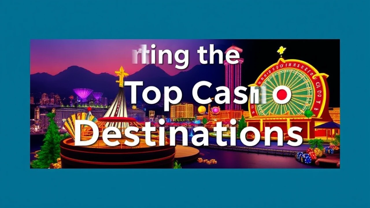 Unveiling the Top Casino Destinations Worldwide