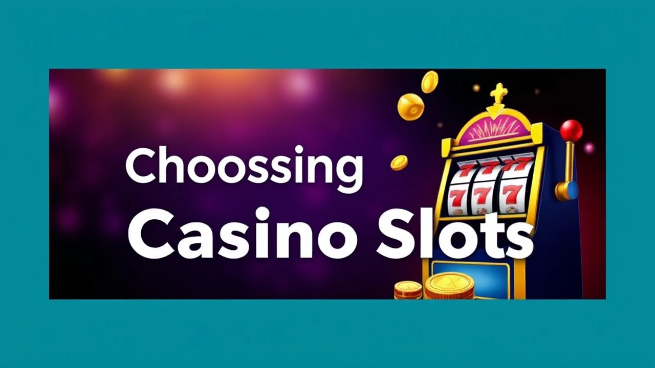 The Complete Handbook to Choosing Top Casino Slots