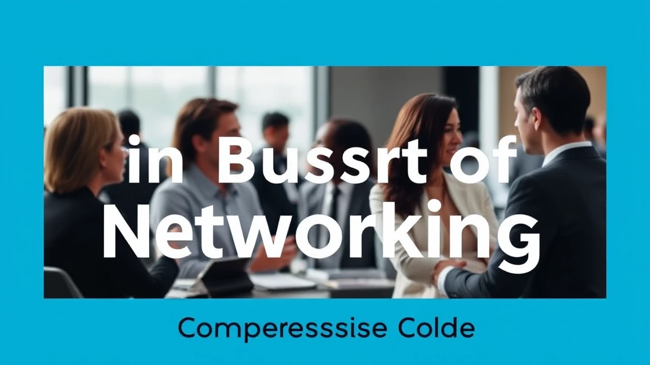 Becoming Proficient in the Art of Business Networking: A Comprehensive Guide