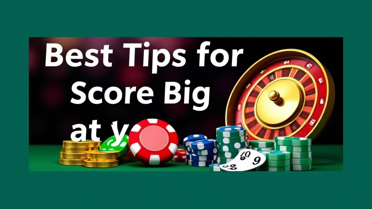 Best Tips for Scoring Big at the Casino