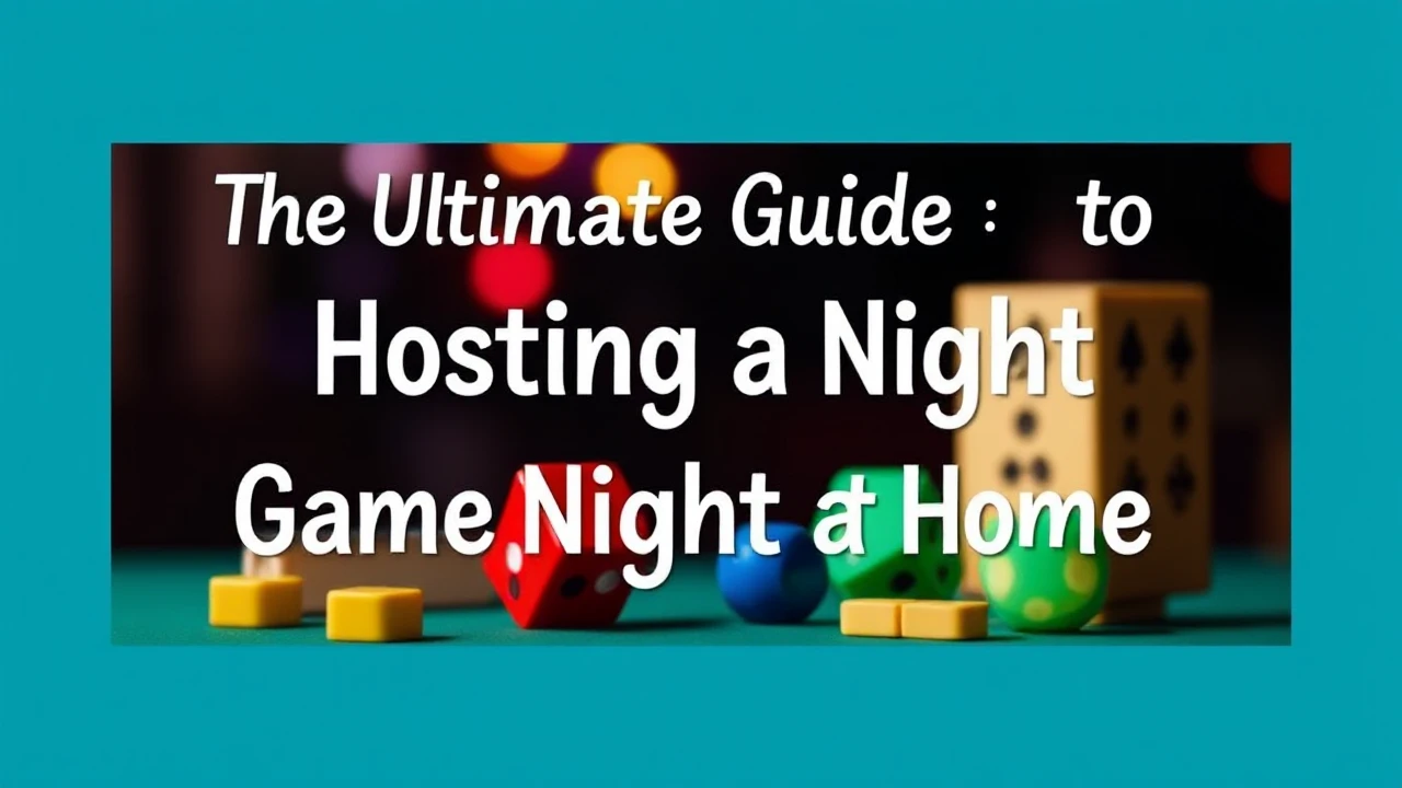 The Ultimate Guide to Hosting a Game Night at Home