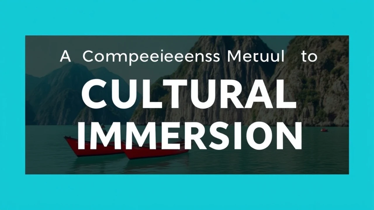 A Comprehensive Manual to Cultural Immersion: Embracing Local Traditions While Traveling