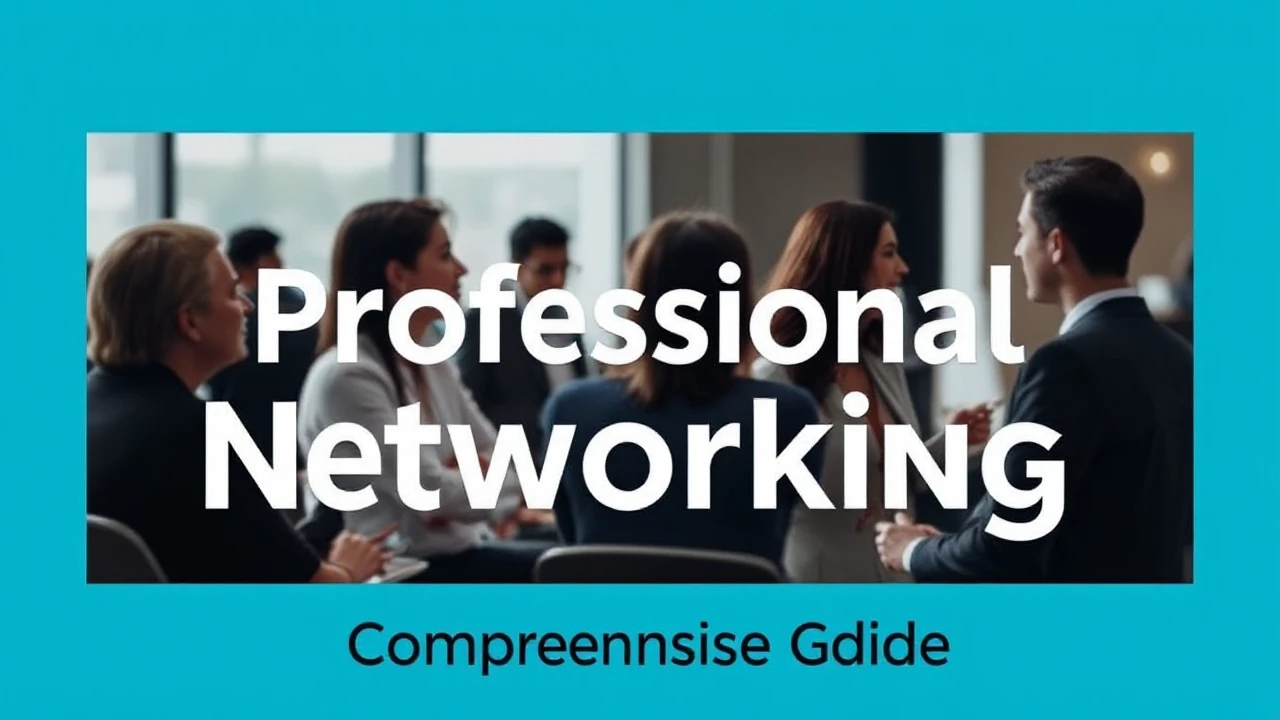 Perfecting the Art of Professional Networking: A Comprehensive Guide