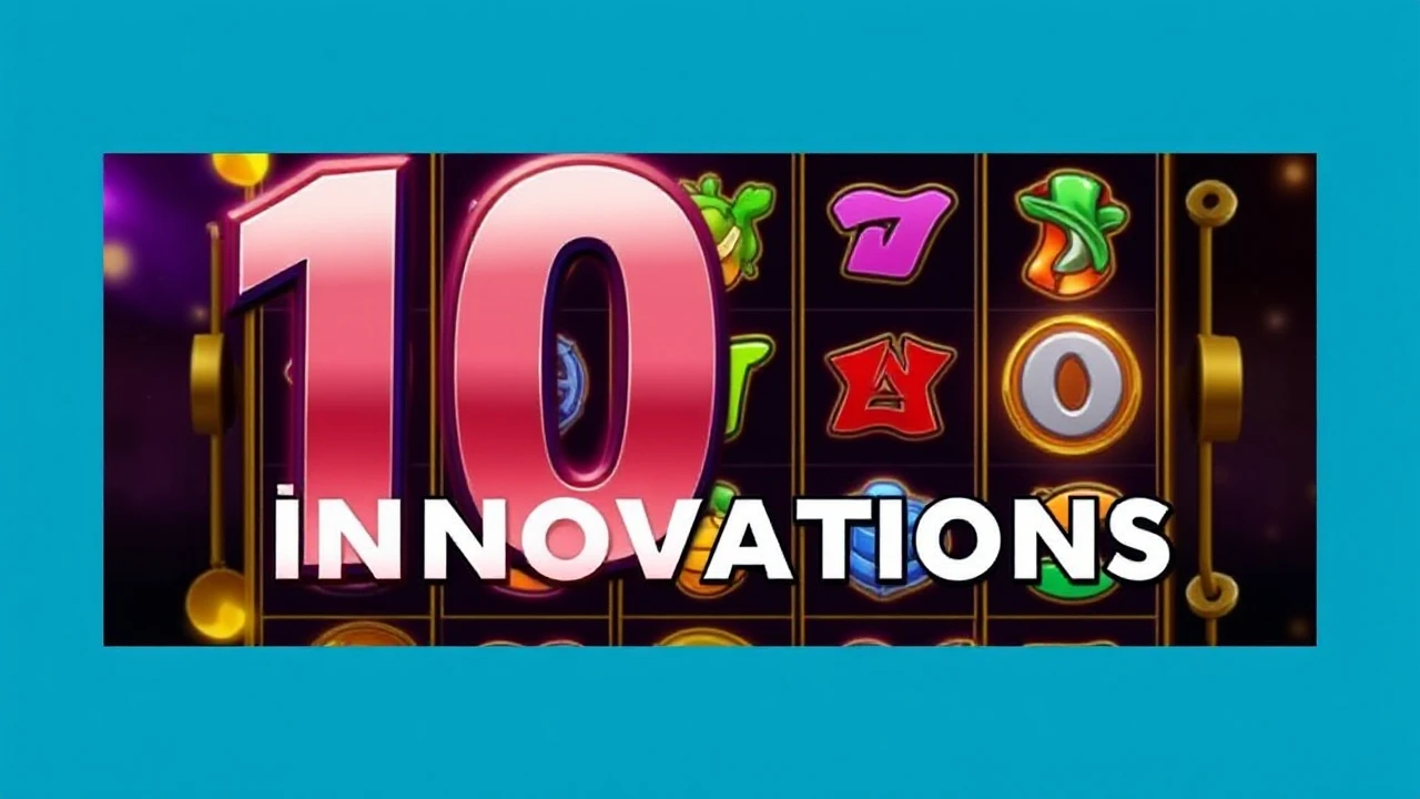 Revolutionizing the Industry: The Top 10 Slot Game Innovations