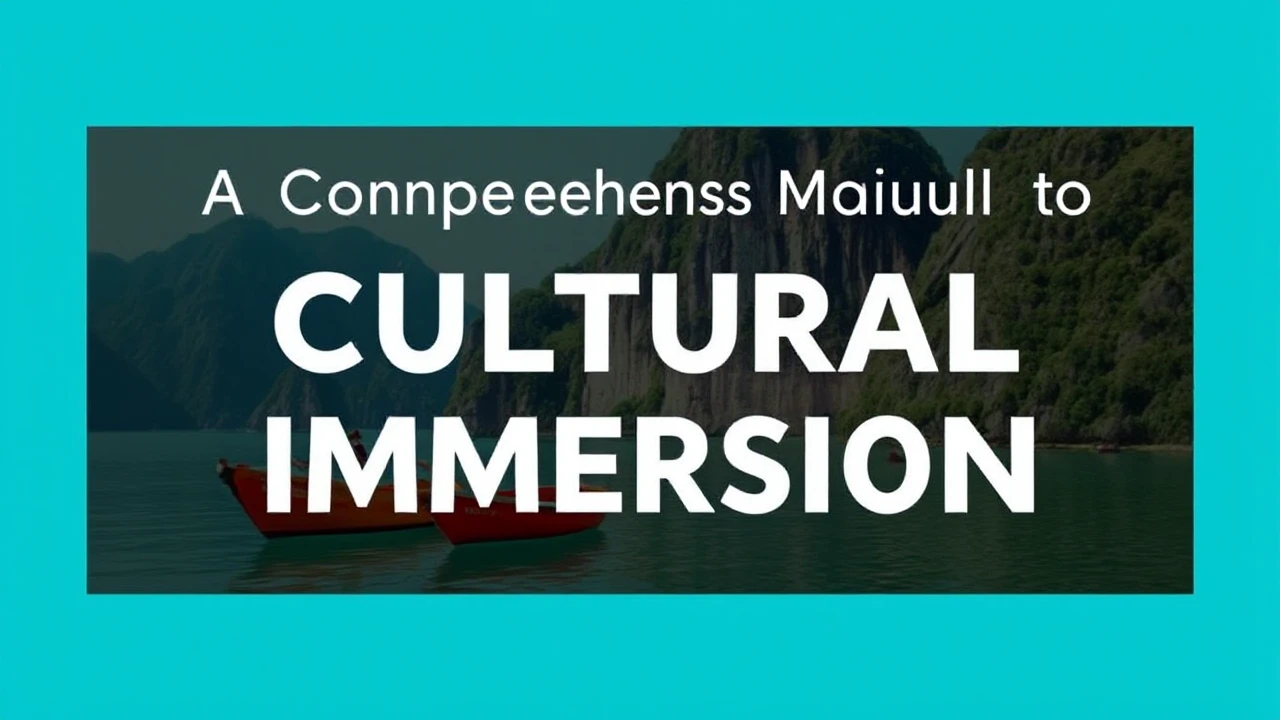 A Comprehensive Manual to Cultural Immersion: Embracing Local Traditions While Traveling