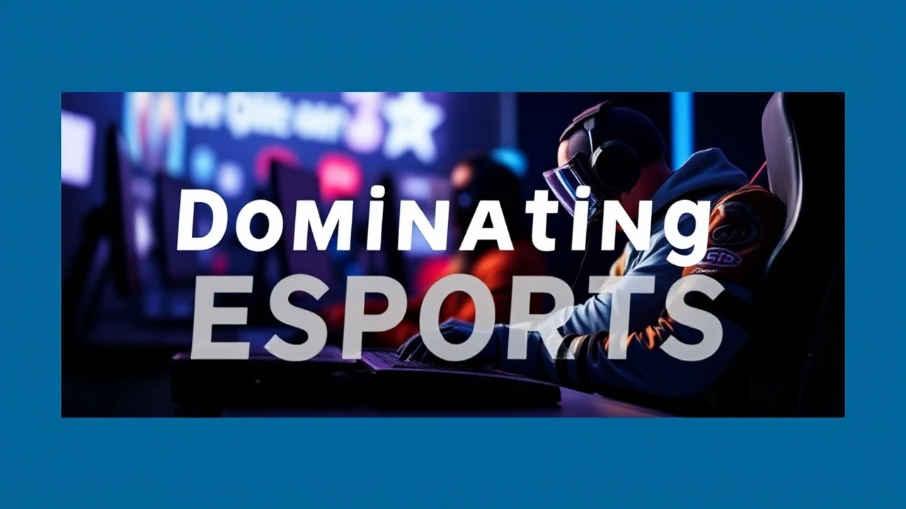 Dominating Esports: An Amateur's Guide to Ruling the Game