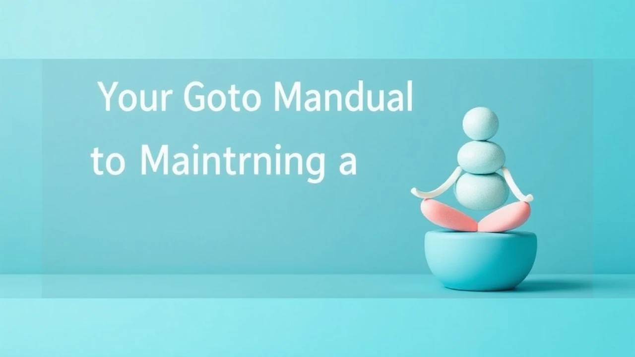 Your Go-To Manual to Maintaining a Harmonious Lifestyle