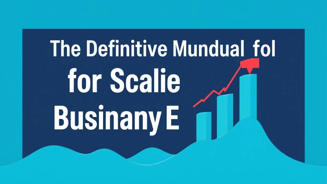 The Definitive Manual for Scaling Your Company Efficiently