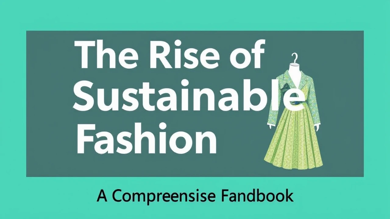 The Rise of Sustainable Fashion: A Comprehensive Handbook