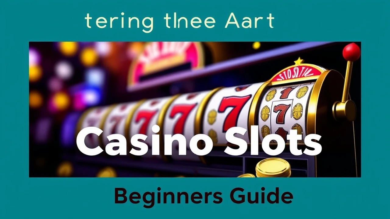 Mastering the Art of Casino Slots: A Beginner's Guide