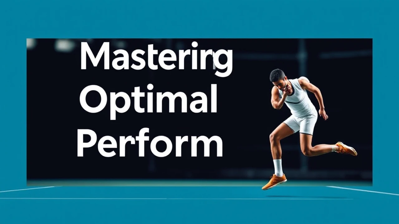 Mastering Optimal Performance: Mental Strategies for Sports Professionals