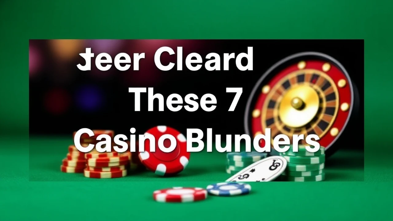 Steer Clear of These 7 Casino Blunders